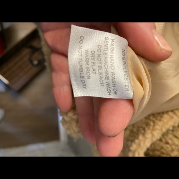 Sherpa Teddy Jacket, oversized,lined - Picture 7 of 8